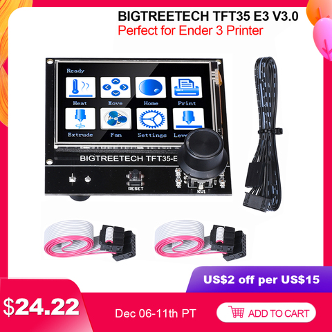 BIGTREETECH TFT35 E3 V3.0 écran tactile 12864 LCD affichage BTT TFT35 3D imprimante pièces pour Ender3 mise à niveau CR10 SKR MINI E3 conseil ► Photo 1/6