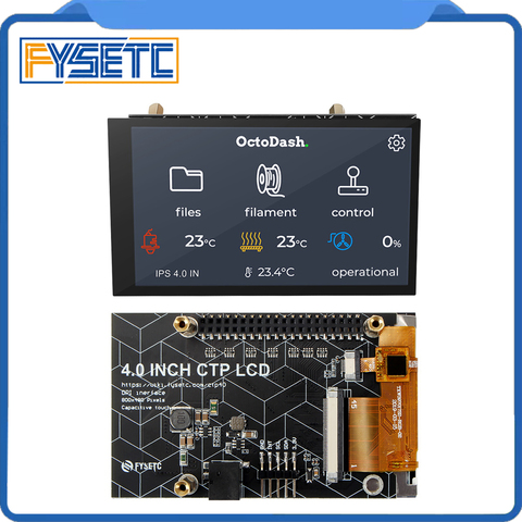 FYSETC – écran tactile LCD 4 pouces CTP, 800x480 Pixels, pour imprimante 3D Octoprint, UI pour Raspberry Pi 4 modèle B ► Photo 1/1