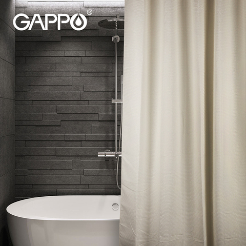 GAPPO – ensemble de rideaux de douche imperméables pour salle de bain ► Photo 1/6