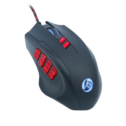 MMO – souris de jeu filaire G603, 10000 DPI, rétroéclairage LED RGB, 12 boutons latéraux, Perdition, pour ordinateur PC sous Windows ► Photo 1/6