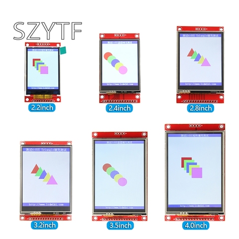Série de Port série Gui 2.2/2.4/2.8/3.2/3.5/4.0 pouce TFT écran LCD Module d'écran tactile pour carte de développement STM ► Photo 1/6