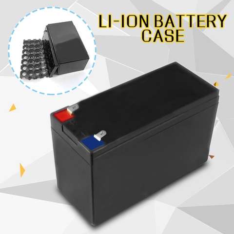 Boîtier de batterie Li-ion 12V 10ah, 3S 7P, avec support pour bricolage, 18650 Powerwall, boîtes de rangement de batterie, 45x54x75mm, 151x65x94mm ► Photo 1/5