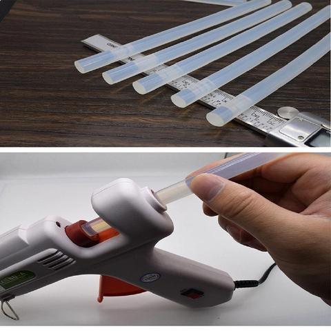 Bâtons à colle thermofusible Transparent, haute adhérence, bricolage artisanat outil de réparation de jouets, pistolet à colle électrique, outils de réparation d'artisanat, 10 pièces de 100mm ► Photo 1/6