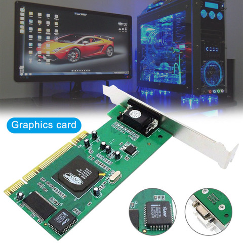 Carte graphique ATI Rage XL pour ordinateur de bureau, 8 mo, VGA, accessoires PC, GK8899 ► Photo 1/5