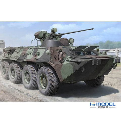 Trumpeter modèle 01595 1/35 BTR-80A russe APC ► Photo 1/1