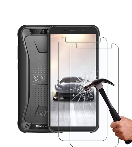 Film de protection en verre trempé pour Blackview BV5500 Plus Pro, 9H, 2,5d, transparent, antidéflagrant, pour écran LCD ► Photo 1/4