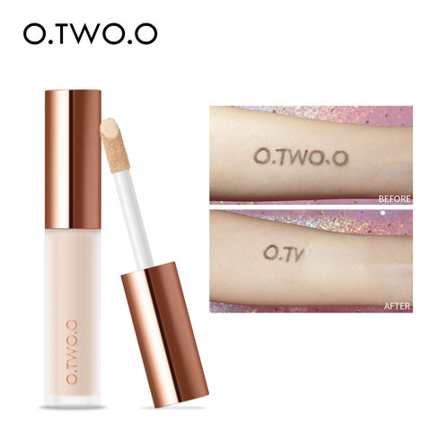 O.TWO.O crème anti-cernes liquide imperméable à l'eau couverture complète anti-cernes longue durée visage cicatrices acné couverture lisse hydratant maquillage ► Photo 1/6