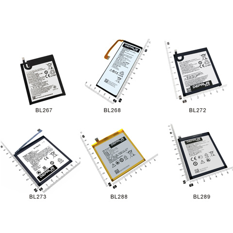 Batterie pour Lenovo Vibe K6 ZUK Z2 K6Power K33A42 K6 Note 5 L78011 L78012 K5 Play, BL268 BL272 BL273 BL288 BL289 ► Photo 1/6