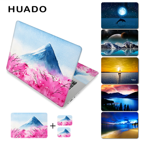 Autocollant de peau de paysage pour ordinateur portable 15.6/13.3/14 pouces, pour Macbook/Asus/Lenovo/HP ► Photo 1/6