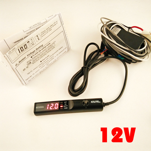 Universel auto 12V voiture électronique numérique turbo-minuterie couleur noire (lumière LED rouge) tt-01A ► Photo 1/5