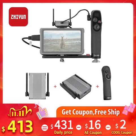 ZHIYUN – Kit de Transmission d'image, transmetteur récepteur, télécommande sans fil pour WEEBILL S stabilisateur Canon Sony ► Photo 1/6