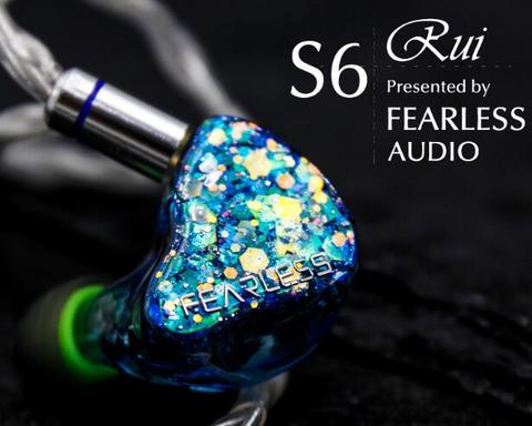 Sans peur Audio S4 S5h/S5t S6Rui/S6Pro Armature équilibrée dans l'oreille moniteur HiFi écouteur détachable 0.78mm 2Pin câble personnalisé IEM ► Photo 1/6