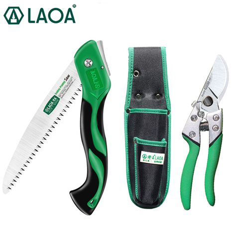 LAOA – scie pliante Portable SK5, outils de taille de jardin, cisaille à lame, pour l'extérieur, scie à main d'abattage ► Photo 1/6