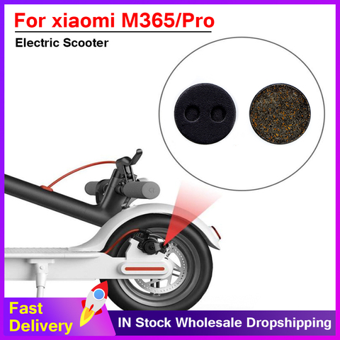 Kit de plaquettes de freins à disque pour Scooter électrique xiaomi M365 PRO, 2 pièces, plaques de roue arrière, accessoires de remplacement pour étrier ► Photo 1/6