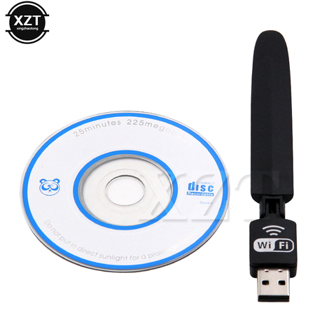 Adaptateur USB Wifi 150M, Dongle Ethernet, carte réseau, récepteur Wifi sans fil, Lan, MT7601 8188GU ► Photo 1/5