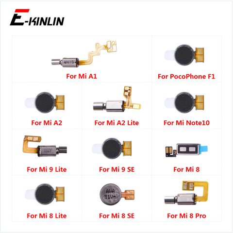 Câble de câble de ruban de moteur de Vibration de Module de vibrateur pour XiaoMi PocoPhone Poco F1 Mi A2 A1 Note 10 9 8 6 Lite Pro SE ► Photo 1/6
