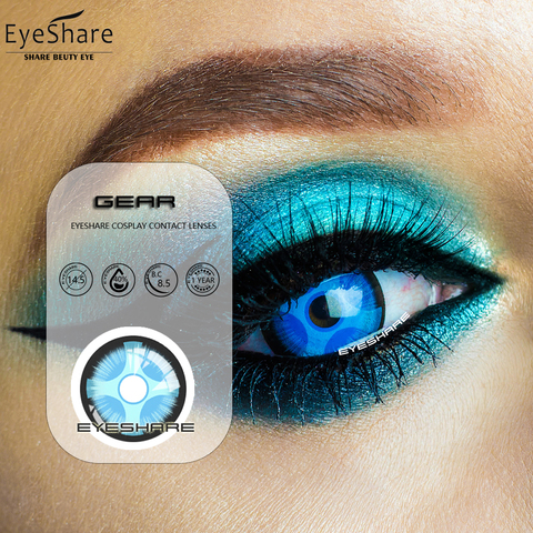 EYESHARE – lentilles de Contact Cosplay Halloween, 1 paire, nouvel équipement, pour les yeux ► Photo 1/5