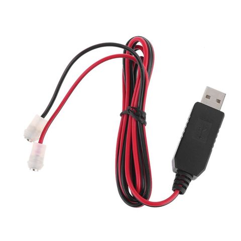 USB magnétique à 1.5V 3V 4.5V 6V câble d'alimentation peut remplacer 1-4 pièces AA D AAA batterie ► Photo 1/6