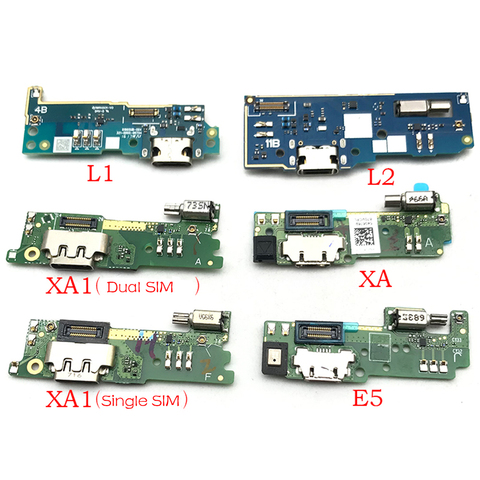 1 pièces connecteur de quai Micro USB chargeur Port de charge câble flexible carte Micro pour Sony Xperia E5 L1 L2 M5 XA XA1 XA2 Ultra ► Photo 1/4