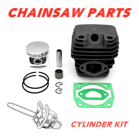 Kit de remplacement cylindre Piston 52cc pour tronçonneuse à essence 5200 ► Photo 1/4