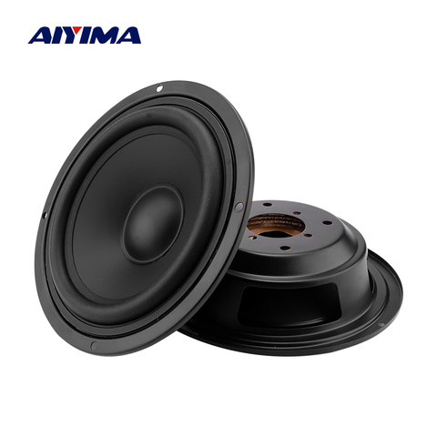 AIYIMA – haut-parleur Audio, 2 pièces, 4, 5, 6.5 pouces, subwoofer, radiateur passif, Booster de basses, plaque vibrante, accessoires ► Photo 1/6