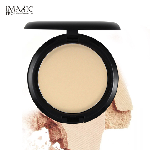 IMAGIC – poudre de maquillage ample quatre couleurs, contrôle de l'huile, longue tenue, dissimulation, filet étanche, rouge, poudre sèche, pratique ► Photo 1/6