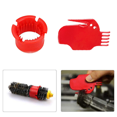 Kit d'outils de nettoyage brosse à poils flexibles pour aspirateur iRobot Roomba séries 500 600 700 800 2 pièces ► Photo 1/4