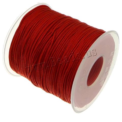 100 yards/bobine 1MM Nylon cordon chaîne sangle en gros collier corde perle ajustement européen Bracelet bricolage pour la fabrication de bijoux cordon ► Photo 1/6