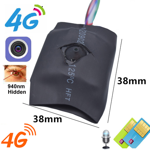 Mini caméra à trou de broche 4G CCTV P2P Audio 3G 4G SIM, Module de caméra, carte à puce Wifi sans fil, caméra IP P2P pour camhipro d'intérieur ► Photo 1/6