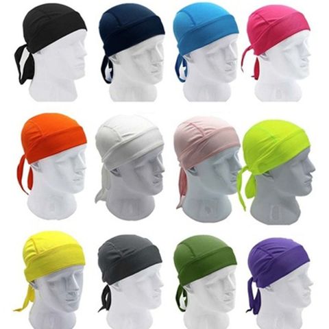 Séchage rapide casquette de cyclisme tête écharpe été hommes course à pied Bandana foulard Ciclismo Pirate casquette bandeau hommes tête écharpe ► Photo 1/6