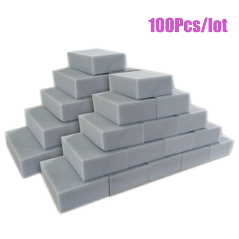 Effaceurs en éponge magique gris blanc | 100 pièces/lot, éponge magique de nettoyage multifonctionnelle Nano de nettoyage, éponges de nettoyage pour autocollants ► Photo 1/6