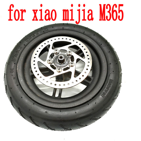 Pneu arrière pour trottinette électrique Xiaomi Mijia M365, avec frein à disque intégré dans le moyeu de la roue ► Photo 1/6