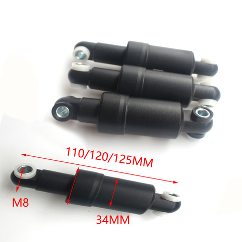 110mm 120mm 125mm 750lbs amortisseur Suspension pour scooter pliant e-bike Mini vélo électrique 49cc poche vélo ► Photo 1/6