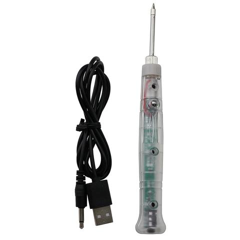 USB Mini électrique Portable fer à souder électrique poste de reprise à souder crayon chaud fer à souder réparation outils électriques ► Photo 1/6