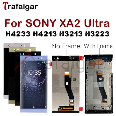Écran tactile LCD de remplacement, pour Sony XA2 Ultra H4233 H4213 H3213 H3223, 6.0 pouces, pour SONY Xperia XA2 Ultra C8 ► Photo 1/6