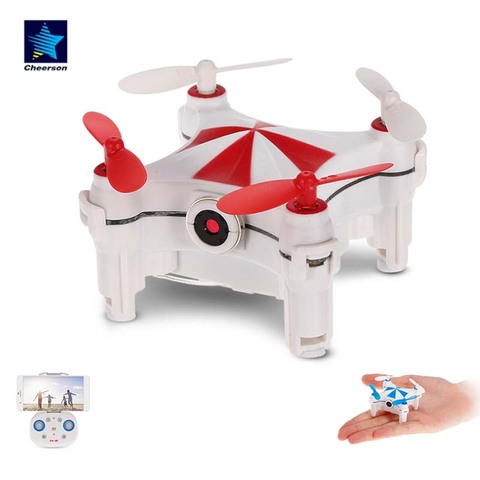 Cheerson-Mini Drone avec caméra, Wifi FPV, capteur de flux optique, capteur de gravité, rotation CX-OF ° 360 pour les enfants, hélicoptère RC ► Photo 1/6