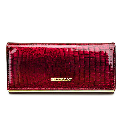 HH portefeuille Alligator de luxe en cuir véritable pour femmes, pochette à loquet Long, porte-monnaie multifonctionnel ► Photo 1/6