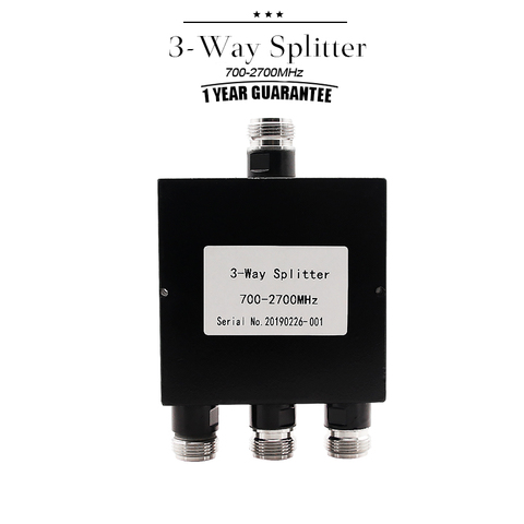 Séparateur 3 voies 700mhz à 2700mhz séparateur de puissance Micro-bande 3 voies pour amplificateur de Signal de téléphone portable/amplificateur de téléphone portable/répéteur #20 ► Photo 1/2