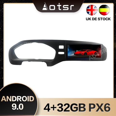 AOTSR PX6 Android 9.0 4 + 32GB voiture GPS Navigation Radio pour Volvo V40 2013-2022 Android écran multimédia démarrage rapide écran HD ► Photo 1/6