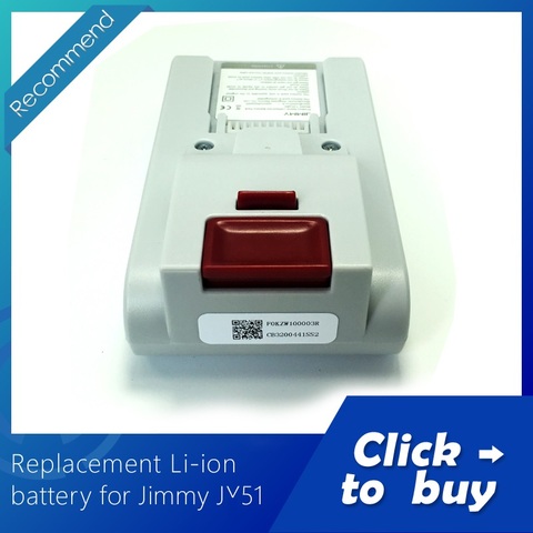 Batterie de remplacement pour aspirateur à main sans fil XIAOMI JIMMY, pièce de rechange pour aspirateur à forte aspiration, JV51 JV53, T-DC38H ► Photo 1/5