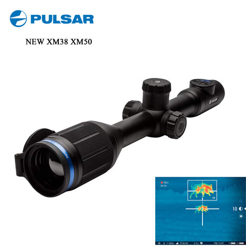 Caméra thermique de vue de chasse, Pulsar XM38 la Vision nocturne ThermionPulsar XM, lunette thermique, fusil thermique ► Photo 1/6