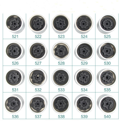 Vis antivol pour pneus de voiture, outil de démontage, manchon de clé pour Volkswagen coccinelle Polo Golf Jetta Passat CC Tiguan outils de réparation 1 pièces ► Photo 1/5