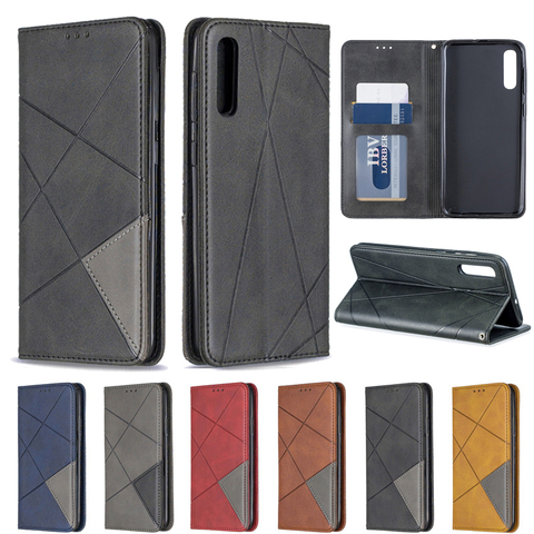 Pour sur Etui Samsung Galaxy A30S pour Samsung A51 A71 A01 A31 A21 A41 A10S A20E A50 A10 A20 A40 A70 Housse Étui En Cuir ► Photo 1/6