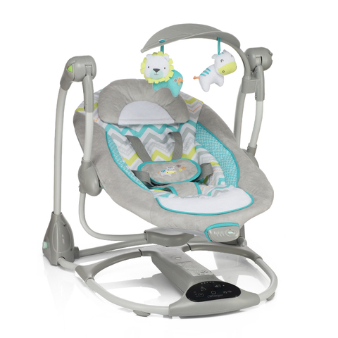 Alimentation externe multi-fonction pliant électrique bébé chaise berçante bébé Coaxing dormir berceau chaise longue bébé balançoire ► Photo 1/6