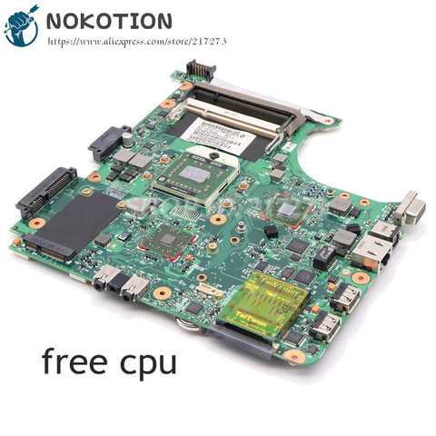 NOKOTION 494106-001 497613-001 pour HP Compaq 6535S 6735S carte mère d'ordinateur portable Socket S1 DDR2 cpu gratuit ► Photo 1/6