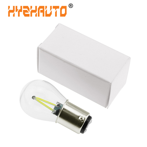 HYZHAUTO – ampoule LED 1157 Bay15d P21/5W, 1 pièce, lumière de freinage, phare d'arrêt de voiture, blanc, rouge, jaune, dc 12v ► Photo 1/1