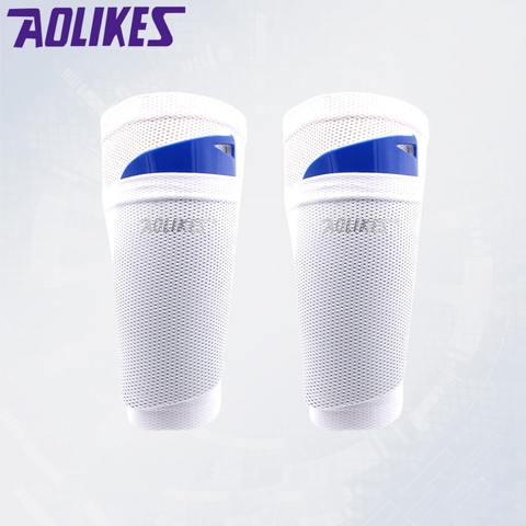 1 pièces adulte enfant Football chaussettes de protection avec poche pour football tibias manches de jambe soutien tibia garde adulte Football chaussettes ► Photo 1/6