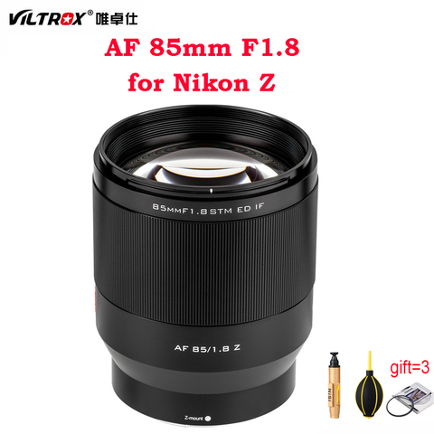 Viltrox – objectif pour appareil photo, 85mm F1.8 STM, cadre complet, autofocus, pour Nikon Z mount Z5 Z50 Z6 Z6II Z7 II ► Photo 1/6