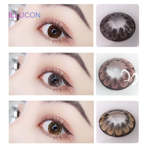 Jewelens – lentilles de Contact colorées en forme de cercle pour les yeux, cosmétique, Large, souple, série grande prune ► Photo 1/6