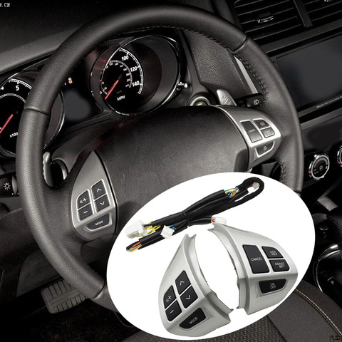 Bouton de volant de voiture pour Mitsubishi Outlander 2007 – 2012, pièces de rechange, Bluetooth, régulateur de vitesse pour téléphone ► Photo 1/6